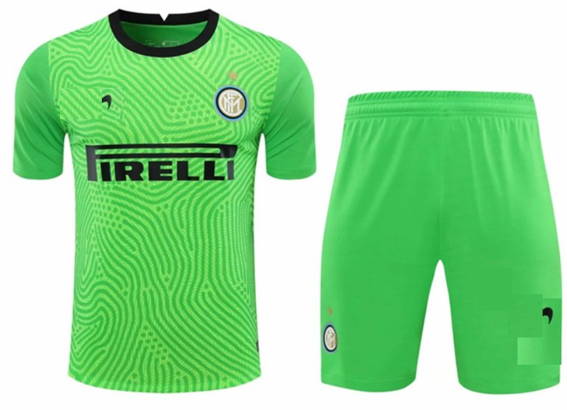 Kit infantil Inter de Milão 2020 2021 II Away Goleiro